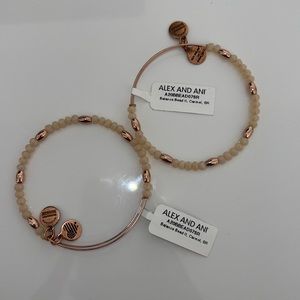 Women’s beaded bangle bracelets
